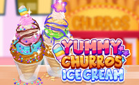 Yummy Churros Ice Cream